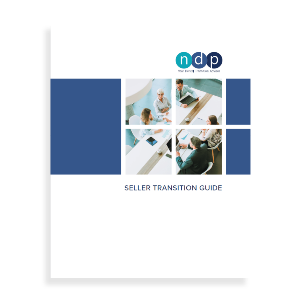 The cover of NDP's Seller Transition Guide
